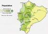 Humana Mapa de Poblacion Ecuador